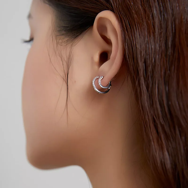 (bild till) Pandora Stil Creoler Skinande - Sce1118 - View 7
