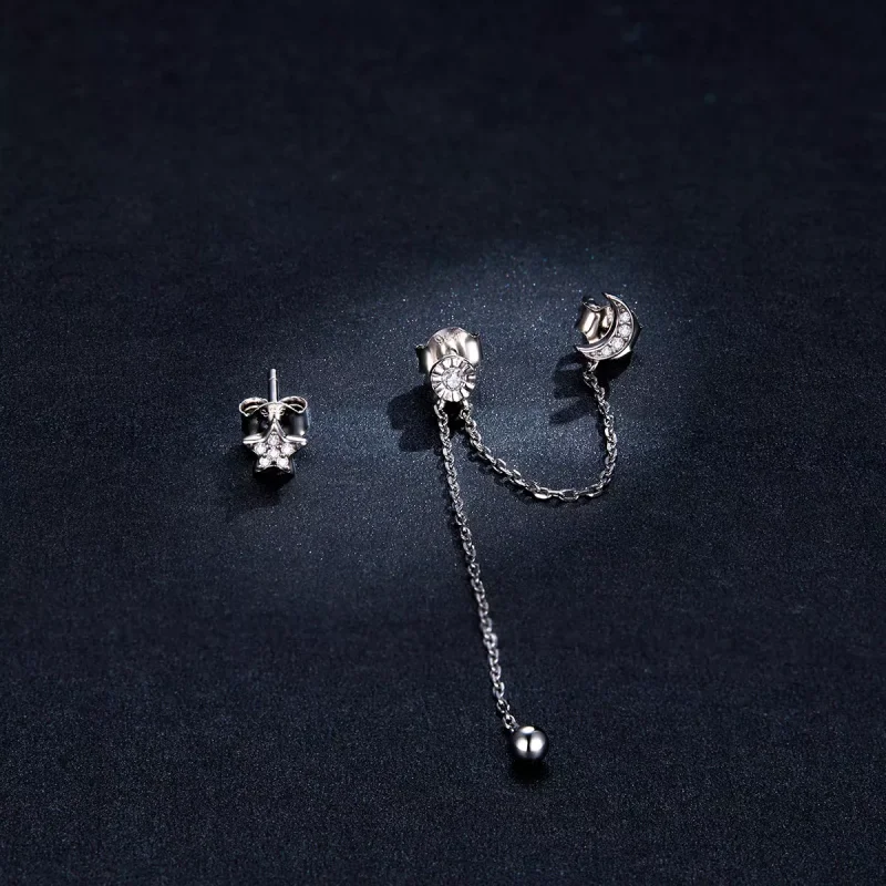 (bild till) Pandora Stil Örhängen Dreamy Moon & Stars - Bse431 - View 5