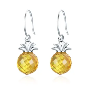 (bild till) Pandora Stil Örhängen Färsk Ananas - Sce265