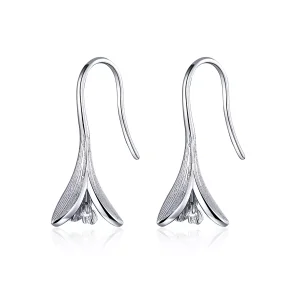 (bild till) Pandora Stil Örhängen Poetiska Blommor - Sce820