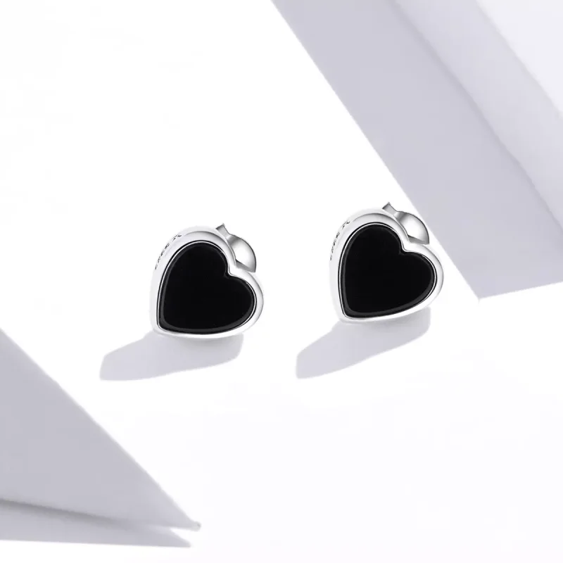 (bild till) Pandora Stil Stiftörhängen Agate Love - Sce915 - View 2