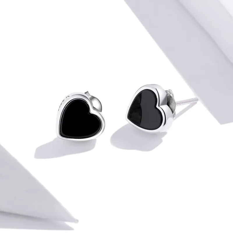 (bild till) Pandora Stil Stiftörhängen Agate Love - Sce915 - View 3