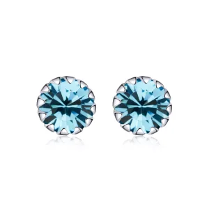 (bild till) Pandora Stil Stiftörhängen Birthstone December - Sce862-12