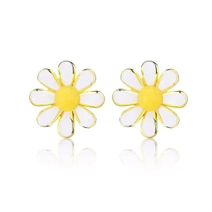 Pandora Stil Stiftörhängen Daisy 14 Karats Guldpläterad - Bse203 (bild till) Pandora Stil Stiftörhängen Daisy 14 Karats Guldpläterad - Bse203