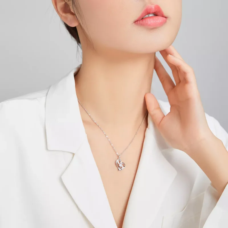 (bild till) Pandora Stil Halsband Ansluten - Scn442 - View 7