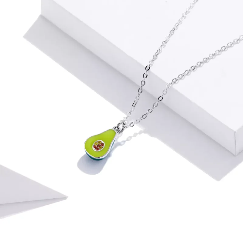 (bild till) Pandora Stil Halsband Avokado - Scn439 - View 3