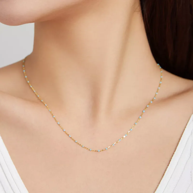 (bild till) Pandora Stil Halsband Bohmian - Scn452 - View 5