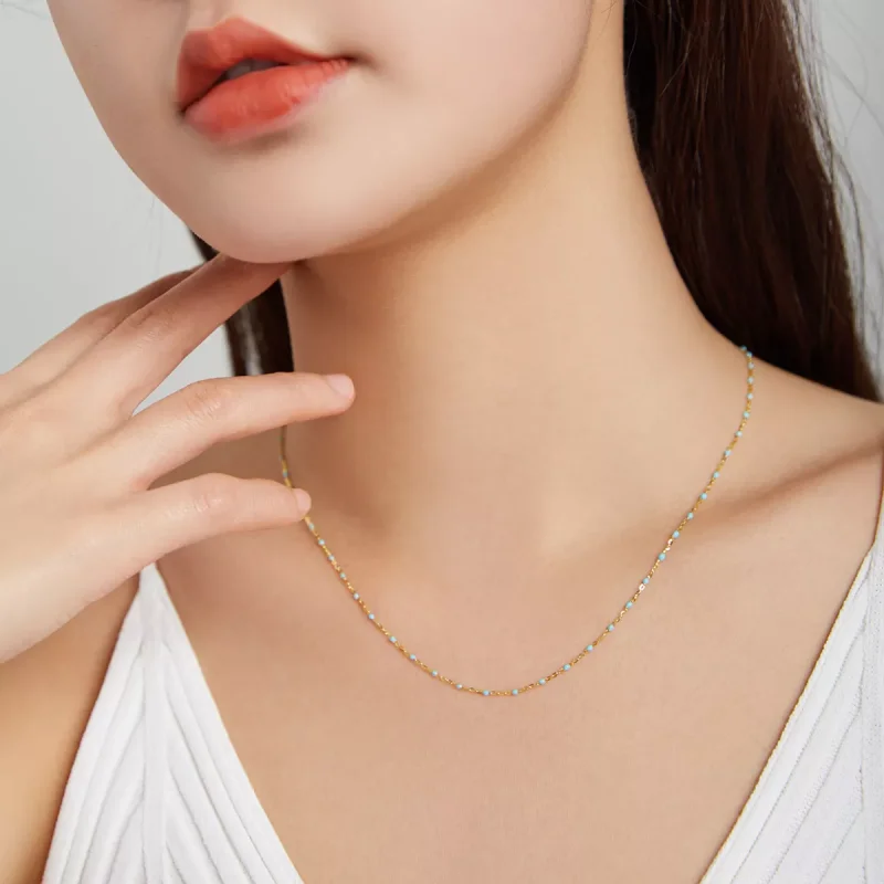 (bild till) Pandora Stil Halsband Bohmian - Scn452 - View 6