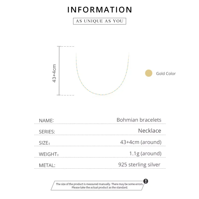 (bild till) Pandora Stil Halsband Bohmian - Scn452 - View 8
