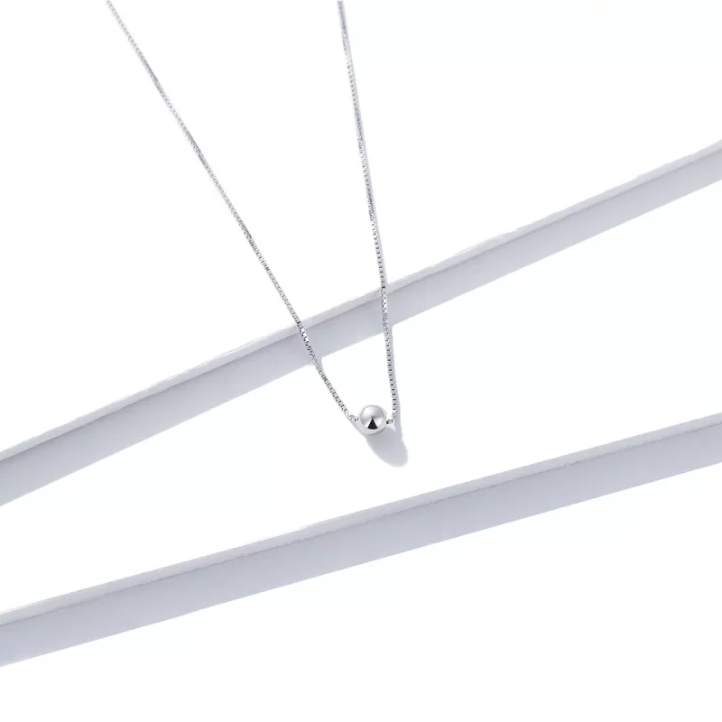(bild till) Pandora Stil Halsband Enkel Böna - Bsn097 - View 3