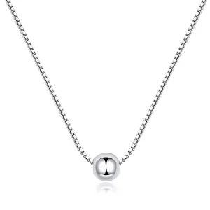 Pandora Stil Halsband Enkel Böna - Bsn097 (bild till) Pandora Stil Halsband Enkel Böna - Bsn097