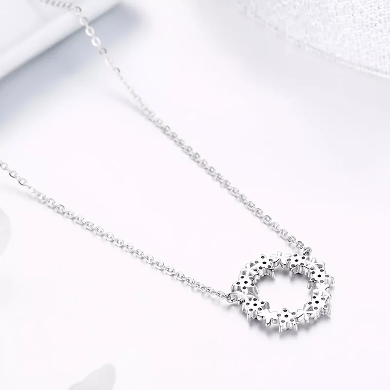 (bild till) Pandora Stil Halsband Full av Stjärnor - Bsn028 - View 2