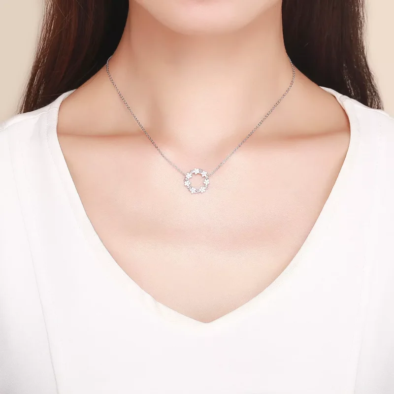 (bild till) Pandora Stil Halsband Full av Stjärnor - Bsn028 - View 6