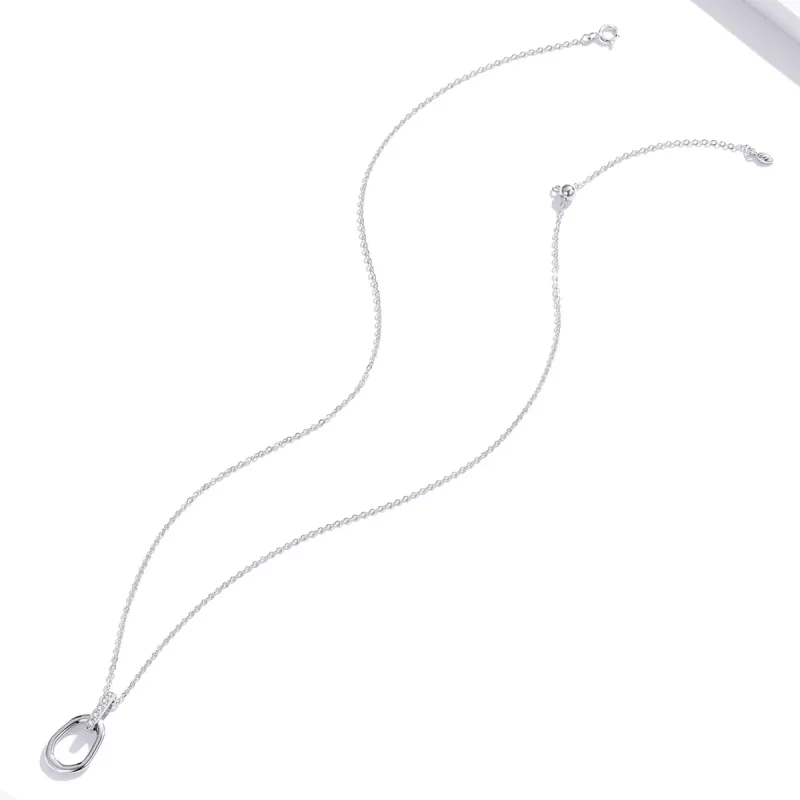 (bild till) Pandora Stil Halsband Geometrisk - Scn440 - View 4