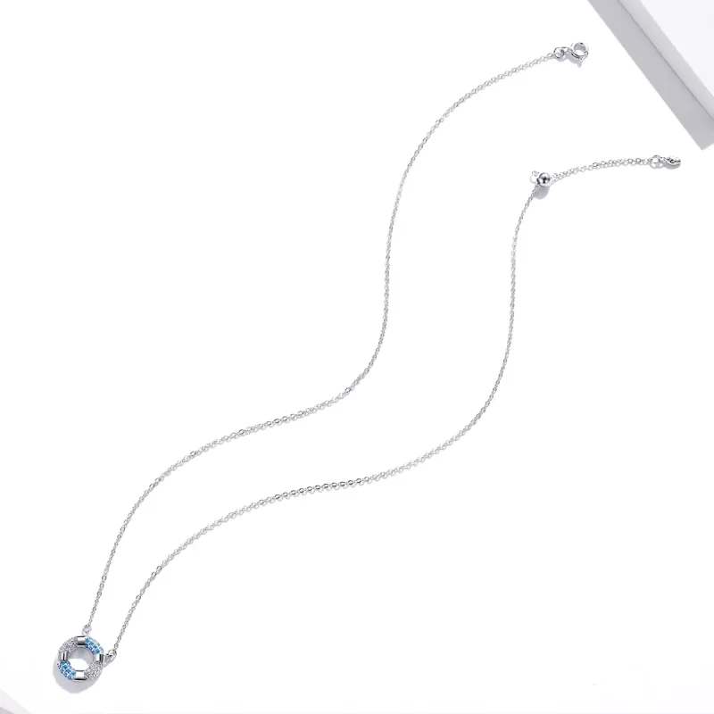 (bild till) Pandora Stil Halsband Glad Simring - Scn447 - View 4
