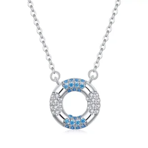 (bild till) Pandora Stil Halsband Glad Simring - Scn447