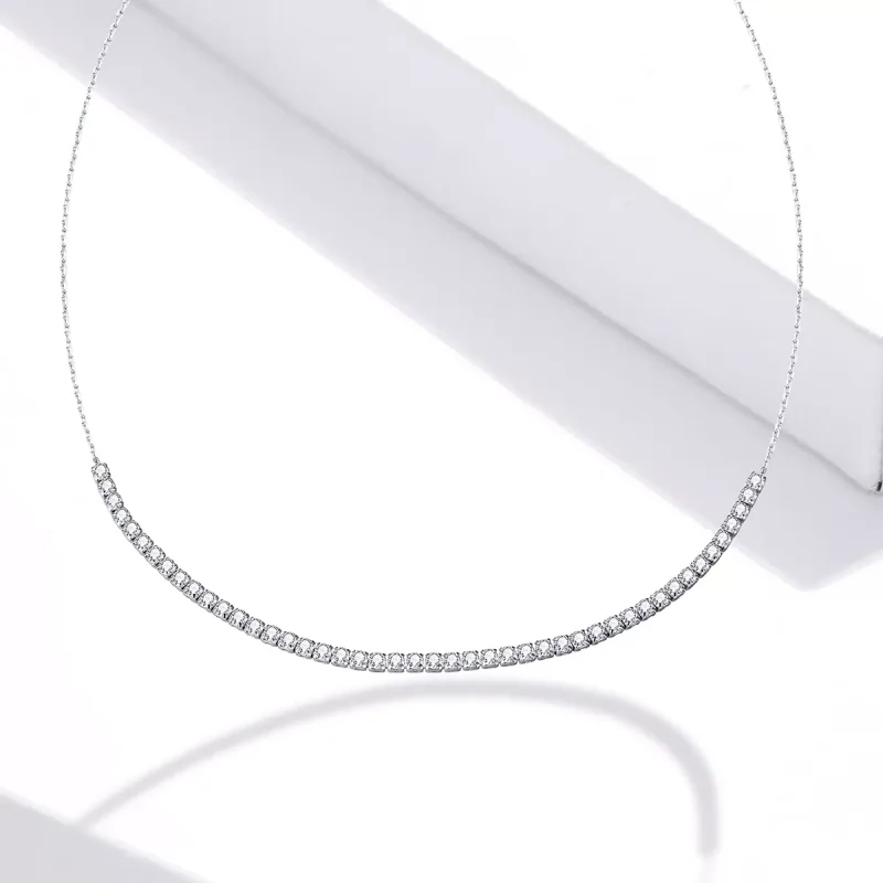 (bild till) Pandora Stil Halsband Glänsande Kedja - Scn437 - View 5