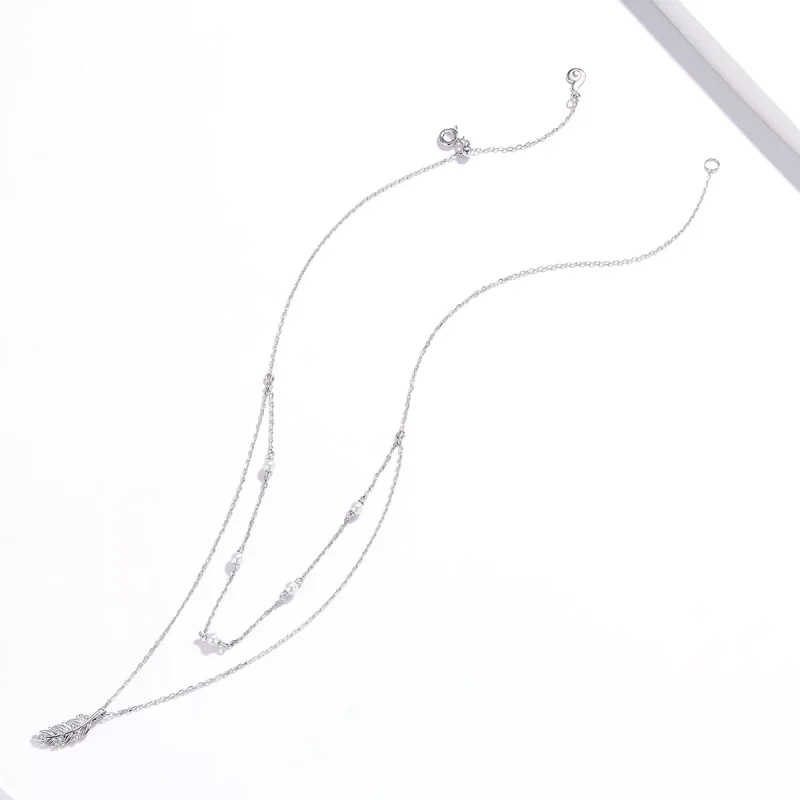 (bild till) Pandora Stil Halsband Glänsande Vete - Bsn208 - View 4