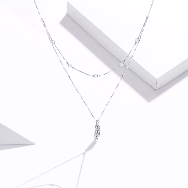 (bild till) Pandora Stil Halsband Glänsande Vete - Bsn208 - View 5