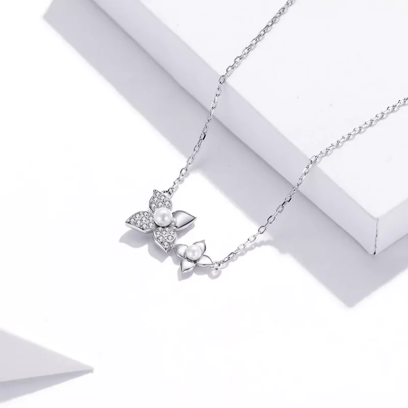 (bild till) Pandora Stil Halsband Hortensia Boll - Scn438 - View 3