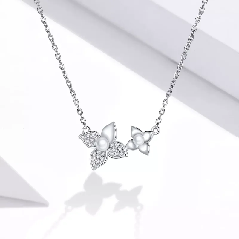 (bild till) Pandora Stil Halsband Hortensia Boll - Scn438 - View 5