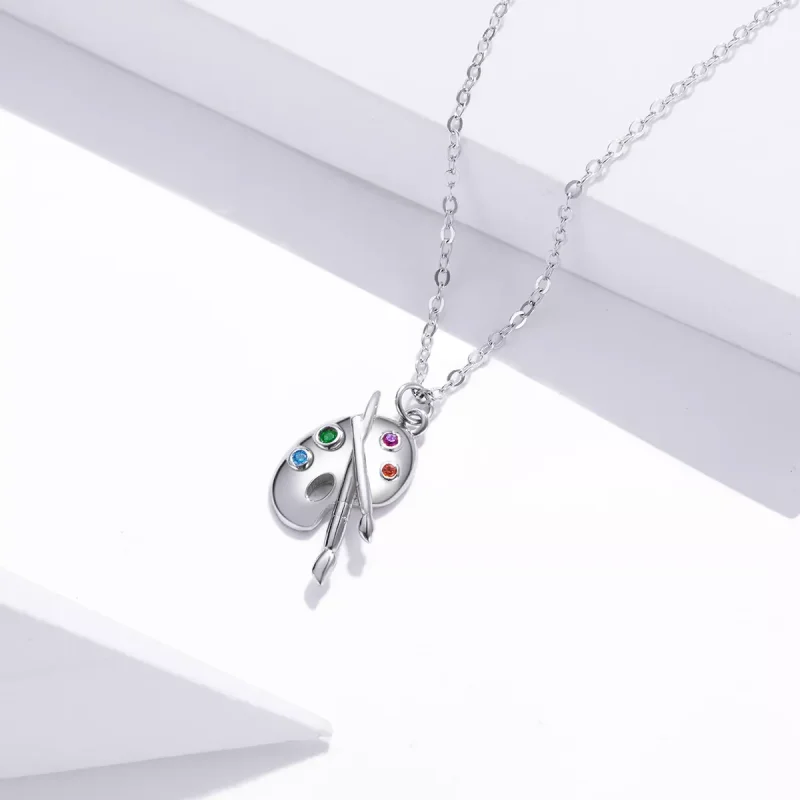 (bild till) Pandora Stil Halsband Konstnärligt Liv - Scn457 - View 3