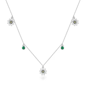 Pandora Stil Halsband Lilla Daisy - Scn415 (bild till) Pandora Stil Halsband Lilla Daisy - Scn415