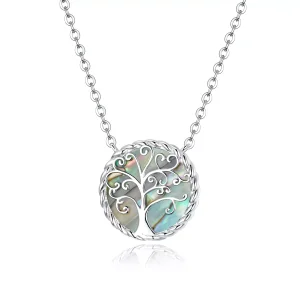 Pandora Stil Halsband Livets Färgglada Träd - Scn433 (bild till) Pandora Stil Halsband Livets Färgglada Träd - Scn433