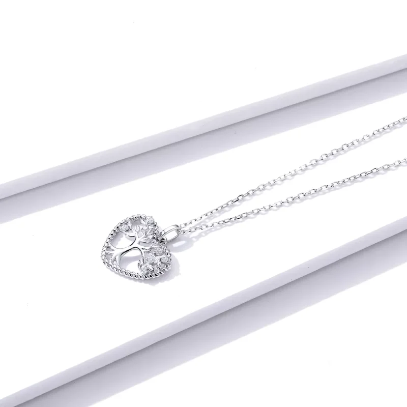 (bild till) Pandora Stil Halsband Livets Träd - Bsn176 - View 2