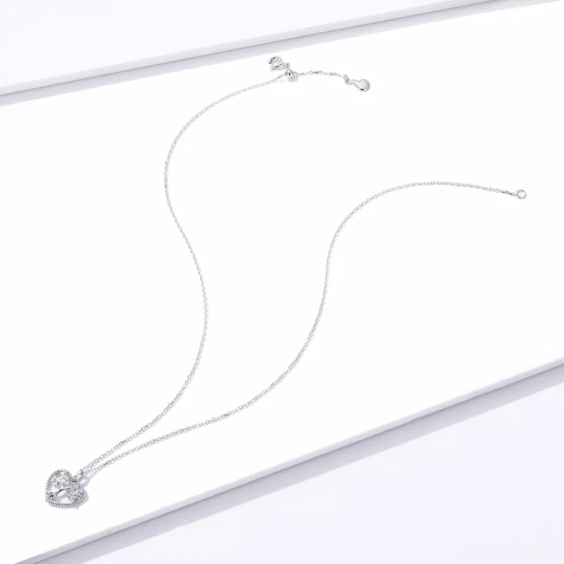 (bild till) Pandora Stil Halsband Livets Träd - Bsn176 - View 4
