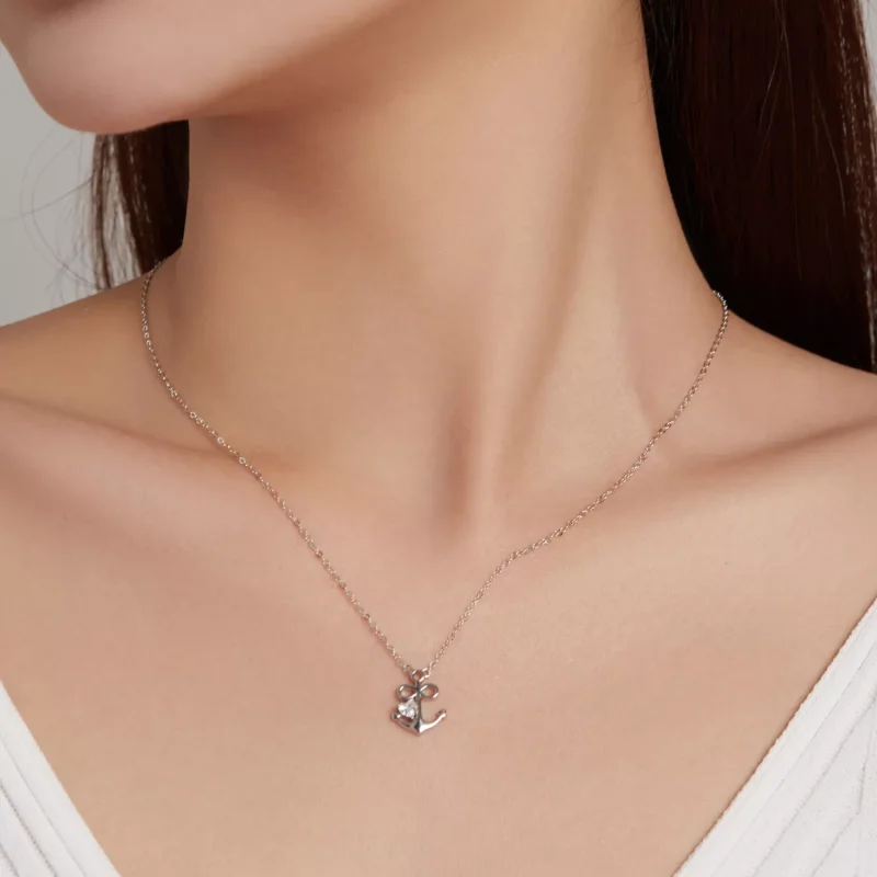 (bild till) Pandora Stil Halsband Lojal Kärlek - Scn458 - View 7