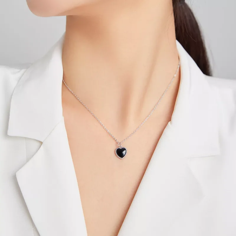 (bild till) Pandora Stil Halsband Älskar Agate - Scn443 - View 6