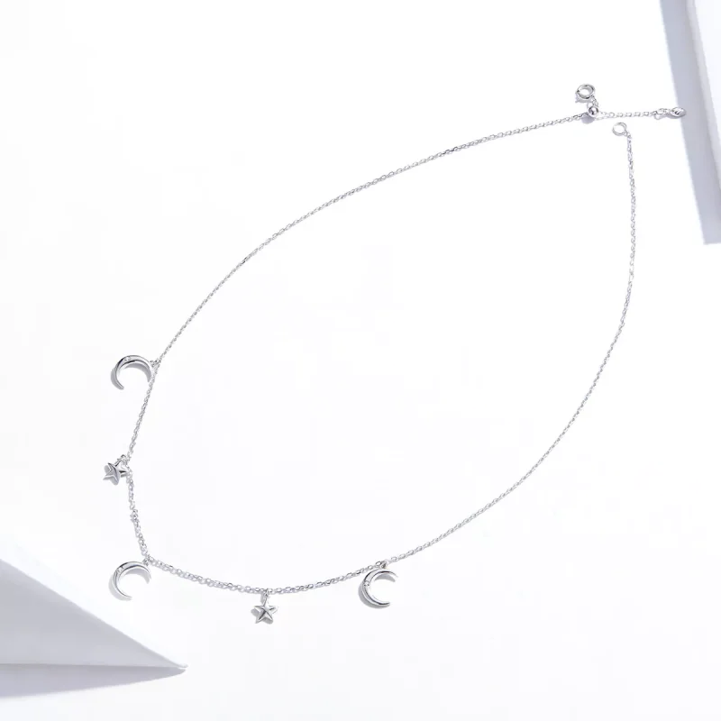 (bild till) Pandora Stil Halsband Moon And Star - Scn411 - View 4