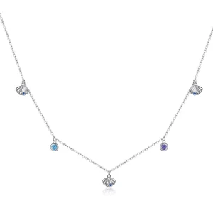 Pandora Stil Halsband Snäckskal - Scn454 (bild till) Pandora Stil Halsband Snäckskal - Scn454