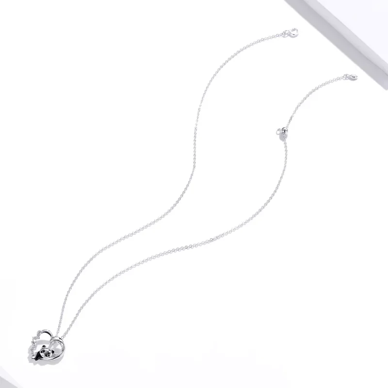 (bild till) Pandora Stil Halsband Söt Liten Panda - Scn453 - View 4