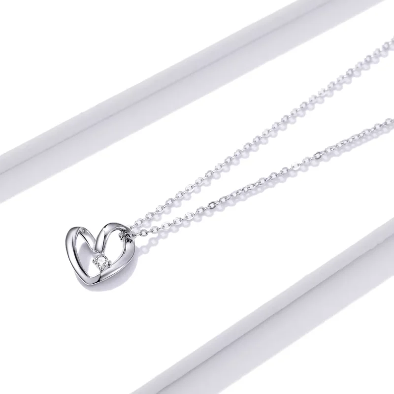 (bild till) Pandora Stil Halsband Thanksgiving Hjärta - Scn450 - View 2