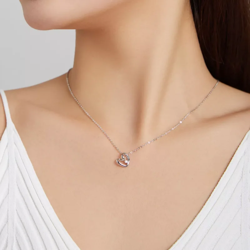 (bild till) Pandora Stil Halsband Thanksgiving Hjärta - Scn450 - View 6