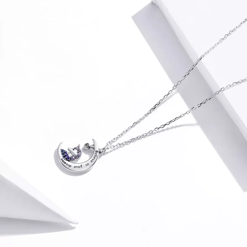 (bild till) Pandora Stil Halsband Tro På Dina Drömmar - Scn410 - View 4
