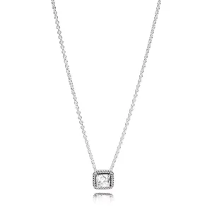 (bild till) Kvadratisk Skimrande Halo Halsband