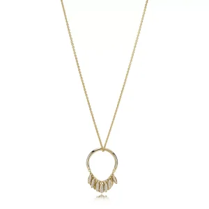(bild till) PANDORA Circle of Seeds Halsband 367683CZ