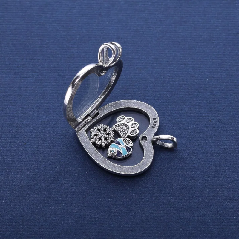 (bild till) Pandora Fotled Armband Flytande Hjärtficka - Pj00262-1 - View 3