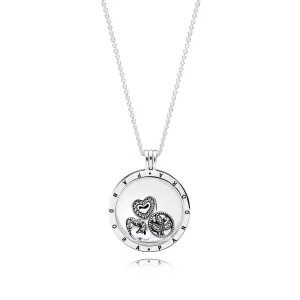 (bild till) Pandora Fotled Armband Flytande Medaljong Och Kärlek & Familj - R800064