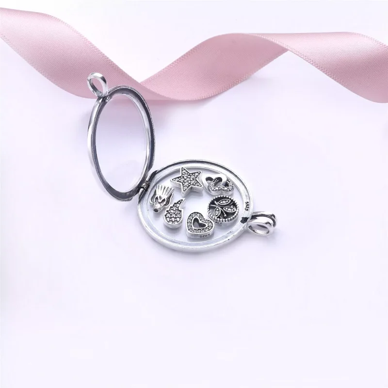 (bild till) Pandora Fotled Armband Stort Mousserande Lock - Pj00210-1 - View 3