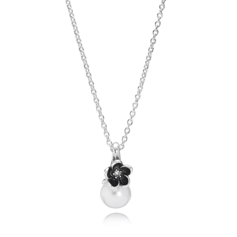 (bild till) Pandora Halsband Blommig - 390363P