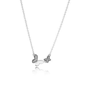 (bild till) Pandora Halsband Fjäril - 590520Cz-45
