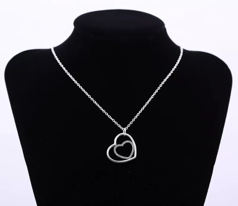 (bild till) Pandora Halsband För Alltid I Mitt Hjärta - 390364Cz-90 - View 2
