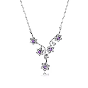 (bild till) Pandora Halsband Glöm Mig Inte - 590519Acz-45