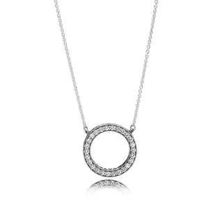 (bild till) Pandora Halsband Hjärtan - 590514Cz-45
