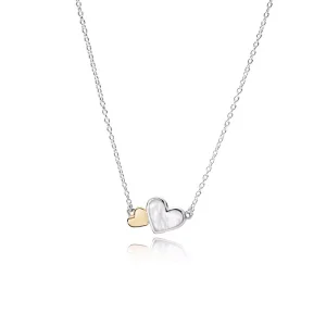 (bild till) Pandora Halsband Lysande Hjärtan - 590521Mop-45