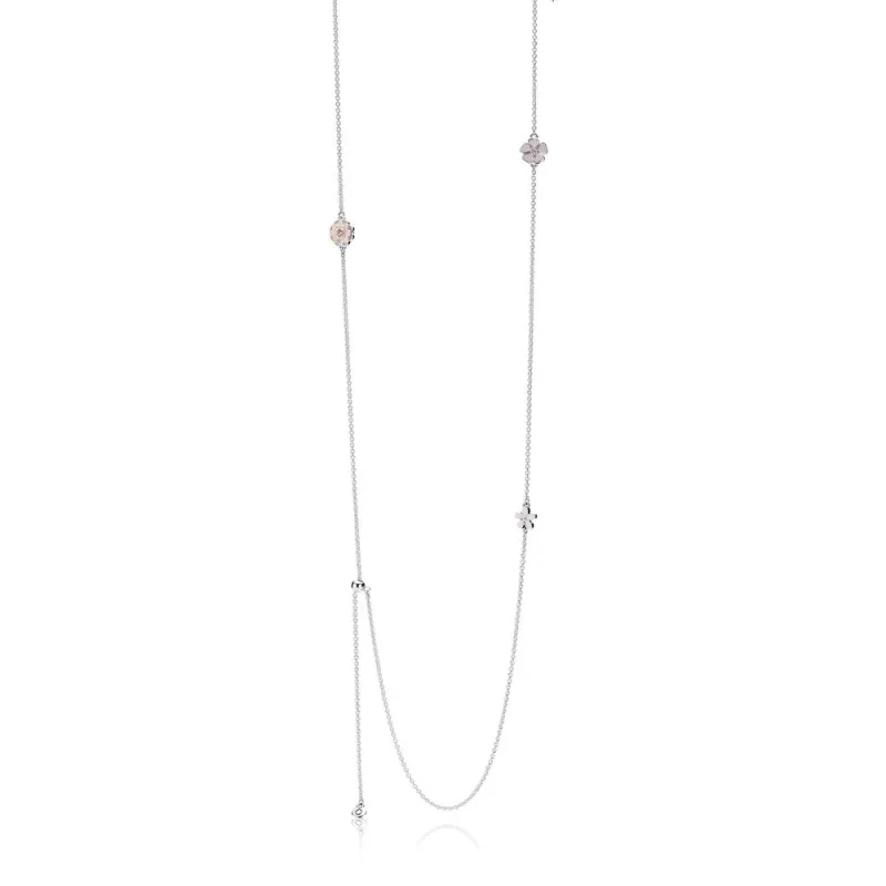 (bild till) Pandora Halsband Poetiska Blommor - 590518Enmx - View 2